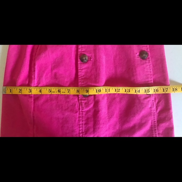 Vineyard Vines Corduroy Sailor Skirt Size 0 Pink - Picture 8 of 8